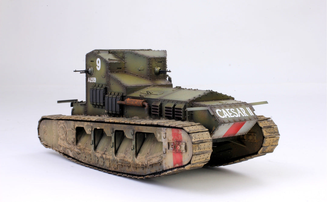 WWII buy BRITISH TANK PROFESSIONALLY BUILT MODEL KIT 1:35 World War Two. I recentl