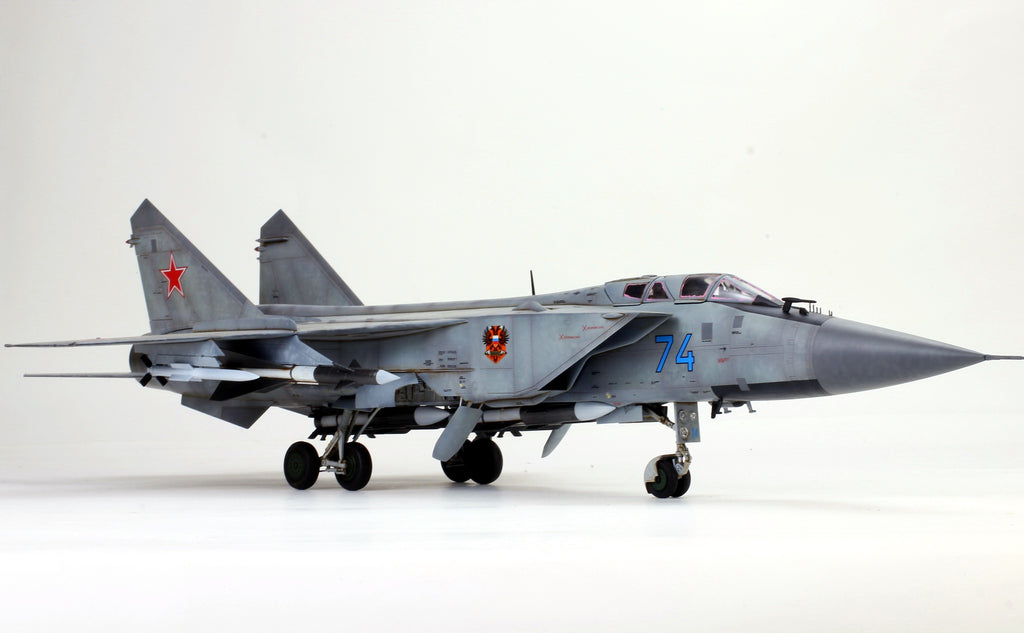 Russia MIG-31 Foxhound 1/48 Scaled Ratio - Pro Built Model